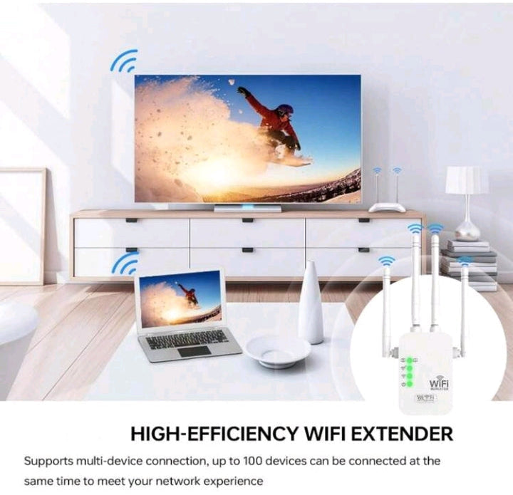 Wi-Fi Extender – Boost Your Home Signal Instantly