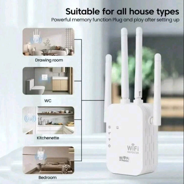 Wi-Fi Extender – Boost Your Home Signal Instantly